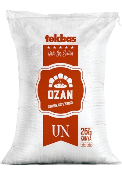 Tekbaş Un Tandır ve Köy Ekmeği Unu 25 KG