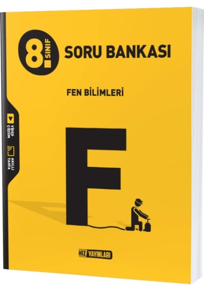 Hız Yayınları 8. Sınıf Fen Bilimeri Soru Bankası