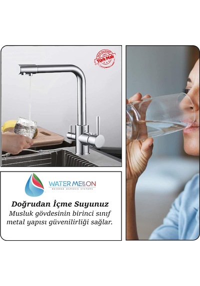 ACESER Yeni Nesil 3 Yollu Arıtma Bataryası Şebeke Ve Arıtma Çıkış