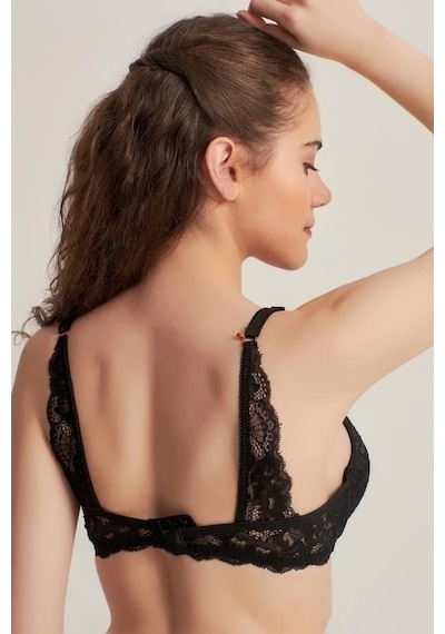 Le Jardin 5040 Cybele Bra Silikonlu Taşlı Sütyen Takım (516402583)