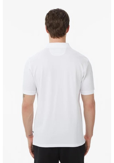 Nautica Erkek Beyaz Regular Fit Polo Yaka T-shirt-14612