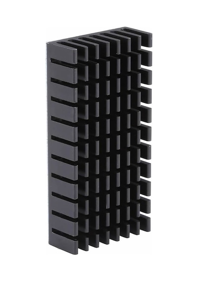 25mmx50mmx10mm Alüminyum Soğutucu Pasif Isı Emici Radyatör Peltier Led Elektronik Devre Entegre Vga