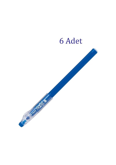 Pilot Frixion Ball Stick Roller Silinebilir Jel Kalem 0.7 mm Mavi F14-L 6 Adet