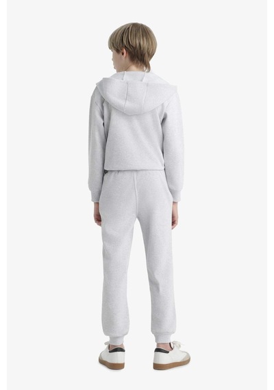 Defacto Erkek Çocuk Beli Lastikli Jogger Eşofman Altı K8846a625augr400 Gri