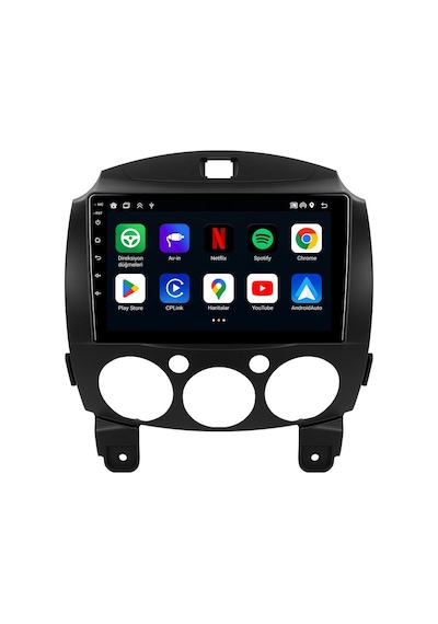 Mazda 2 2009-2012 Android Multimedya Carplay Android Auto Navigasyon Kameralı 8gb Ram 64gb 9"
