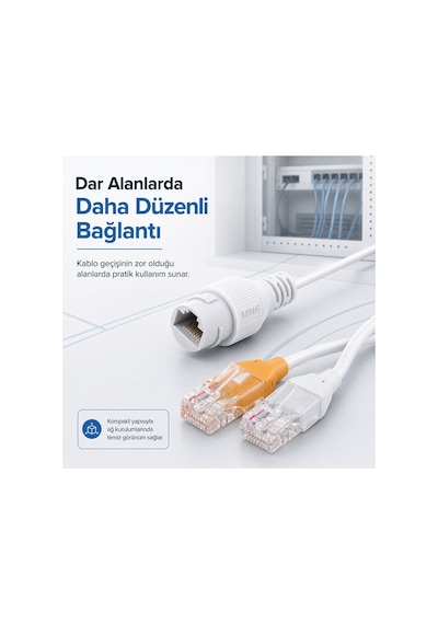 Mn6 Mn-px2 Poe Rj45 Splitter Çoklayıcı Mux Combiner Ethernet Ağ Adaptörü