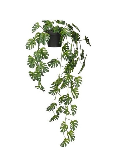 Ikea Fejka Yapay Bitki, Yeşil, 9 Cm, İç-dış Mekan Monstera