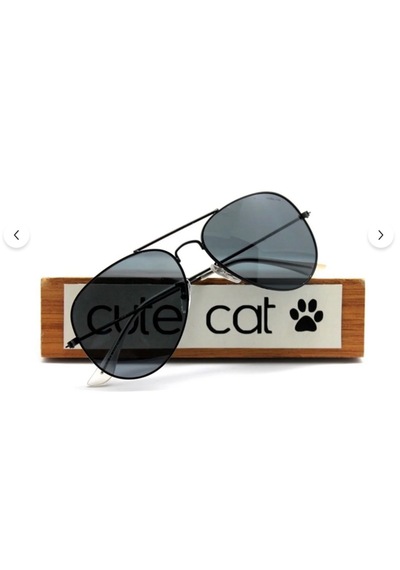 Cute Cat Ccav3025 Siyah Unisex Güneş Gözlüğü