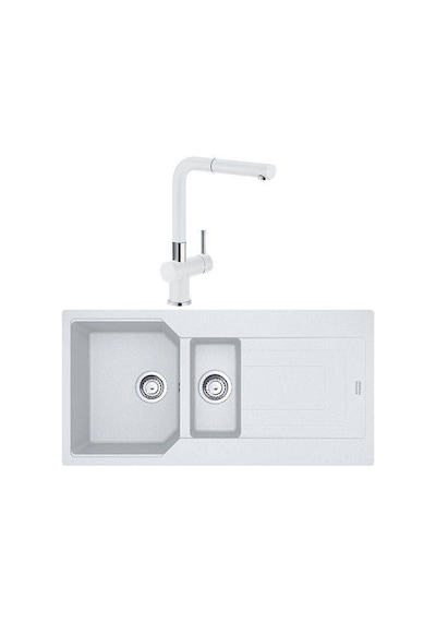 Franke   Urban Ubg 651 Bıanco Granit Eviye Actıve Batarya Set