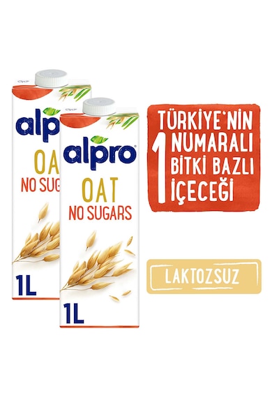 Alpro Şekersiz Yulaf Sütü 2 x 1 L