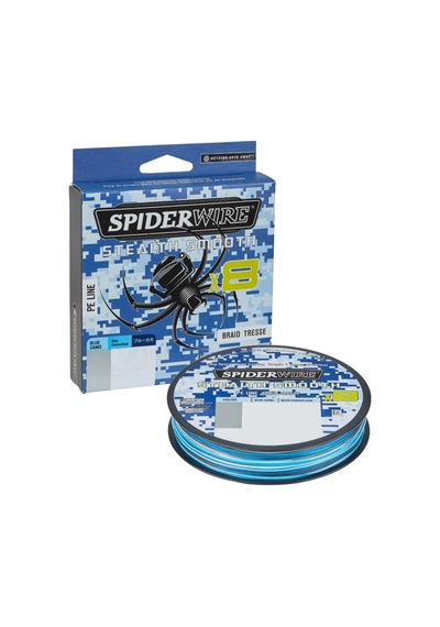 Spider Wire Stealth Smooth8 X8 Pe Braid 150m Blue Camo Örgü İp 0.07mm
