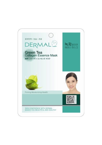 Dermal Yeşil Çay Özlü Kolajen Maskesi 23Gr