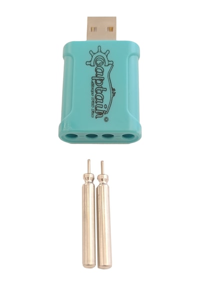 Captain 7113 Fosfor Ve Şamandra Pili İçin Pil Şarj Kiti Usb Li