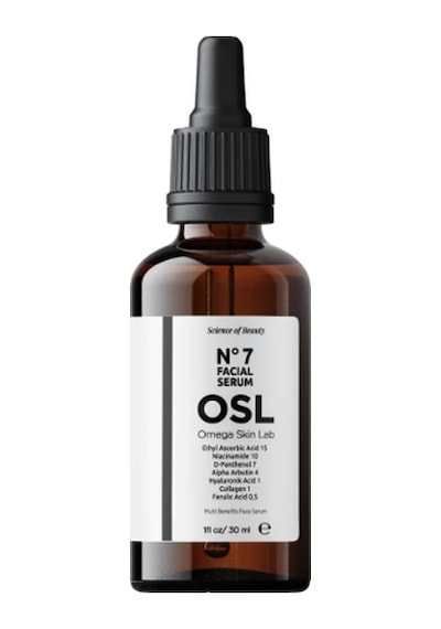 OSL Omega Skin Lab Tek Üründe 7 Aktif No:7 Cilt Bakım Serumu 30﻿﻿ ML