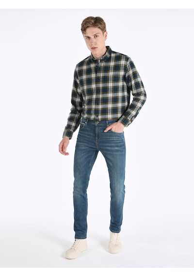 Colin's Colins 044 Karl Düz Fit Düşük Bel Düz Paça Mavi Erkek Pantolon Cl1065272 Denim