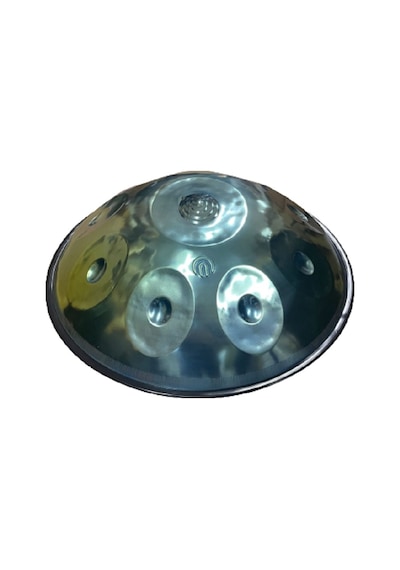 Hang Drum, Handpan Space Drum Nitrided Parlak Titanium Steel Drum