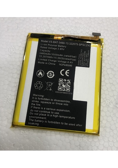 Vestel Uyumlu Venüs Z40 Batarya 3500 Mah