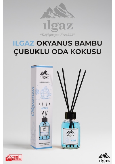 Okyanus Esintisi Bambu Çubuklu Oda Kokusu 110 Ml Red Diffuser Ocean Ortam Kokusu