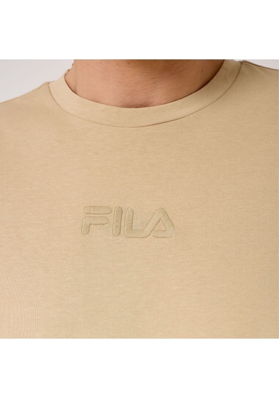 Krem Fila Erkek T-shirt Delgado Fam0564 Krem