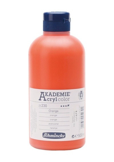 Schmincke : Akademie Akrilik Boya : Orange : 500 Ml
