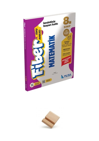 Muba Lgs 8. Sınıf 2027 Fiber Matematik Soru Bankası + Telefon Standı