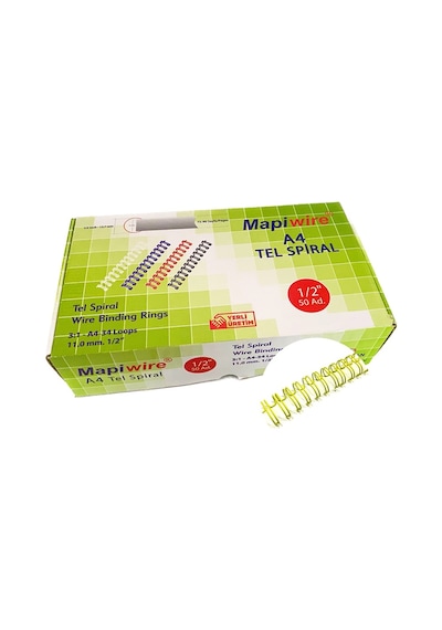 Mapiwire 1/2 Kutu Tel Sarı 50 Ad.