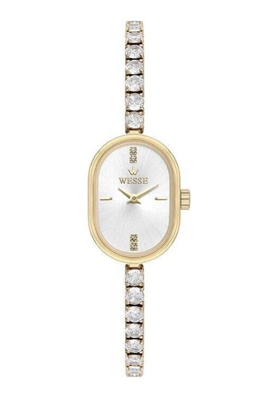 Wesse Wwl116804 Quartz Çelik Altın Rengi Gri Kadran 20 Mm Kadın Kol Saati