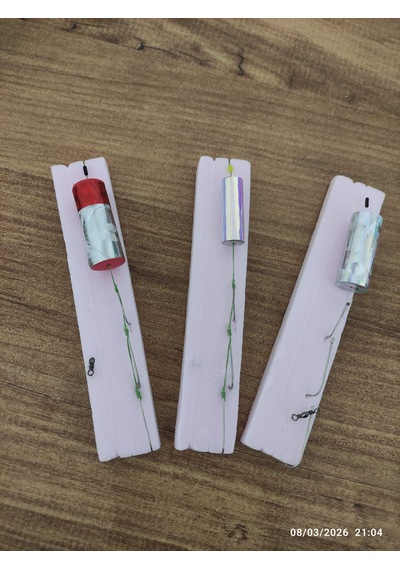 Canpari El Yapımı Lüfer Çapari Şamandıralı - 3lü Set