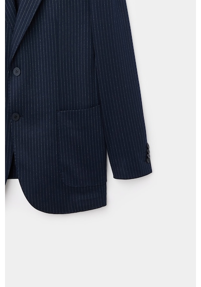 D's Damat Ds Damat Comfort Fit Lacivert Çizgili Takim Elbise 6hc05s210604m 101