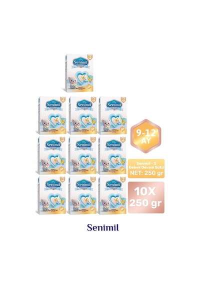 Senımıl 3 Bebek Devam Sütü 250 G 10 Adet