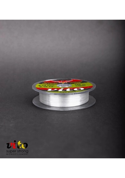 Vito Süper Strong Monoflament Şeffaf Misina 160 Metre 0,14mm - Standart
