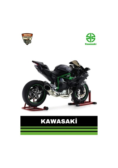 Kawasaki Ninja H2r Maket - 1:6 Işıklı Sesli Dumanlı