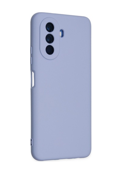 Huawei Nova Y70 Uyumlu Kılıf Nano İçi Kadife Silikon - Lila