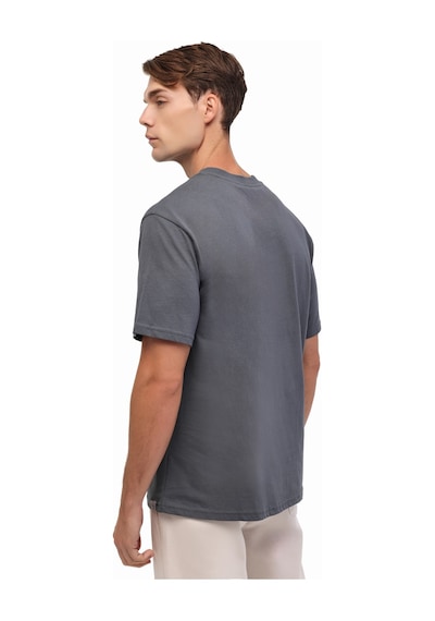 Kinetix Ml Lıber 11vntg200 5fx Antrasit Erkek Kısa Kol T-shirt Gri