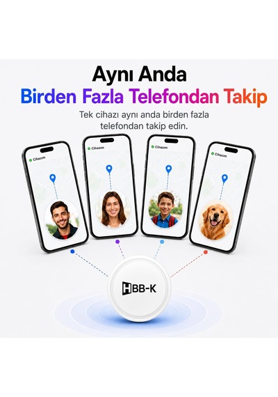 Hapro Tag Android Ve İos Uyumlu  Beyaz