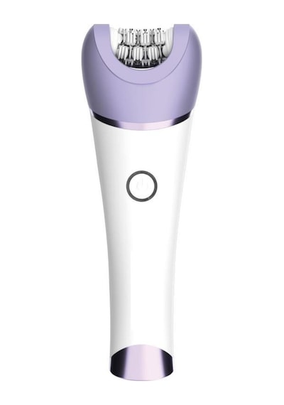 Tep-02 Beyaz 6 Başlıklı Yüz+koltuk Altı+bikini Bölgesi+bacak Islak Ve Kuru Kablosuz Epilatö Beyaz