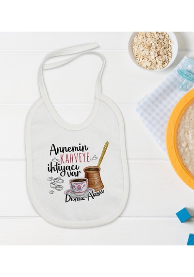 BK Kids Kişiye Özel Annemin Kahveye İhtiyacı Var Tasarımlı Bebek