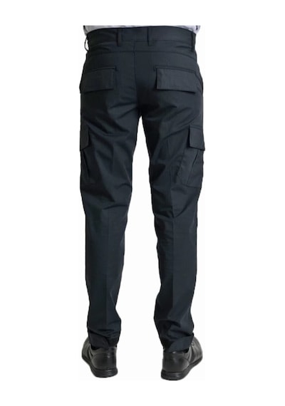 Özel Güvenlik Pantolonu Yeni Model Fosforlu Siyah