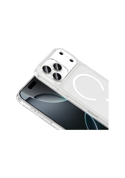 Adige Apple Uyumlu iPhone 17 Pro Max Kılıf London Magsafe Özellikli Sert Mika