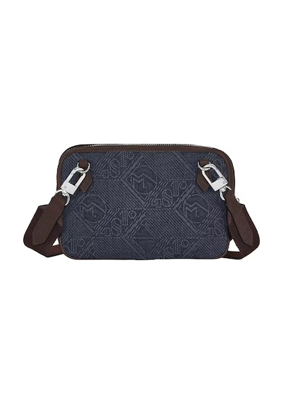 Montblanc 4810 Denim Mini Çapraz Çanta 221590 Mavi