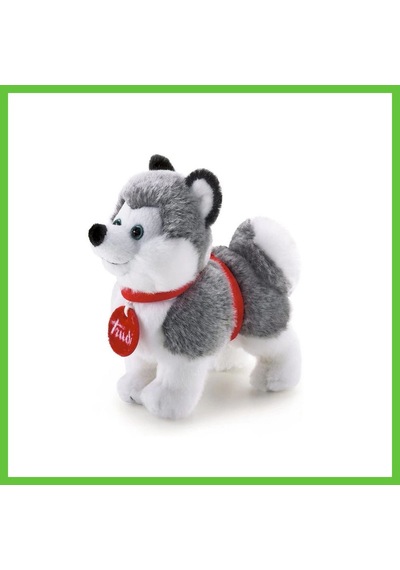 Bezos Peluş Husky 15 Cm Dmc Çok Renkli
