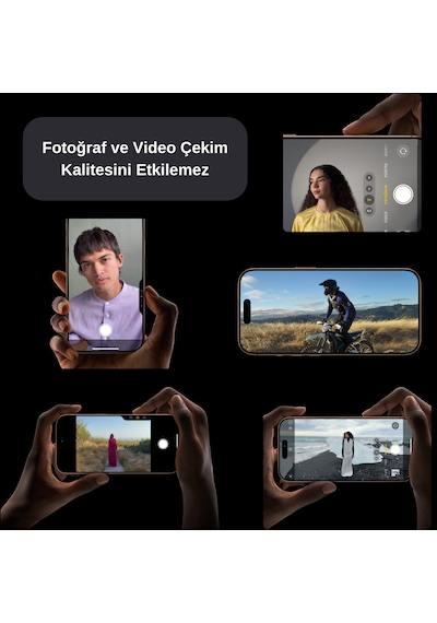 Safeus 9h+ Safir Temperli Kamera Lens Koruyucu, Apple Uyumlu iPhone 17 İle Lavanta