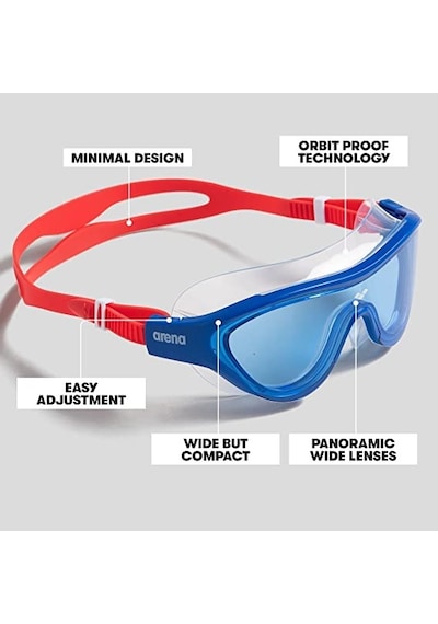 Arena Unisex-Gençlik The One Mask Jr Goggles Yüzücü Gözlük Çok Renkli