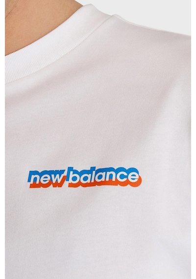 New Balance Lifestyle Men Tshirt Beyaz Beyaz