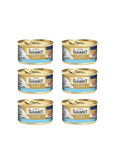 Kıyılmış Ton Balıklı Kedi Konserve 85 Gr X 6 Adet 6'li Set