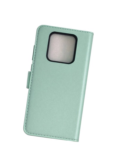 Tecno Camon 16 Prime Trend S Plus Kapaklı Kılıf - Su Yeşili Evimdeyokyok