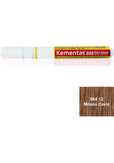 564 12 Milano Ceviz Tam Örtücü Rötüş Kalemi Tam Örtücü Rötuş Kalemleri-12380