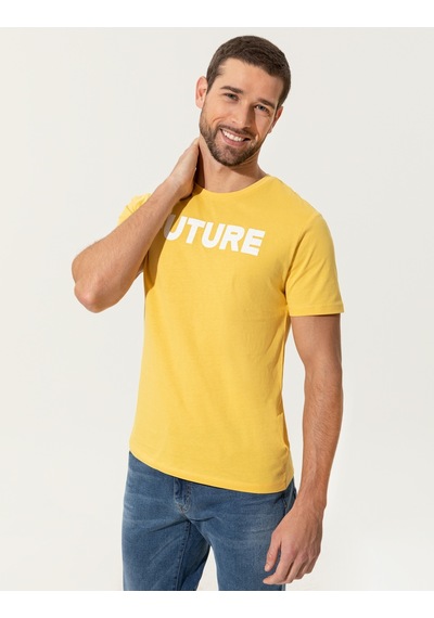 Pierre Cardin Erkek Sarı Tişört 50249708-Vr044 Sarı Pierre Cardin Erkek Sarı Tişört 50249708-Vr044 Sarı