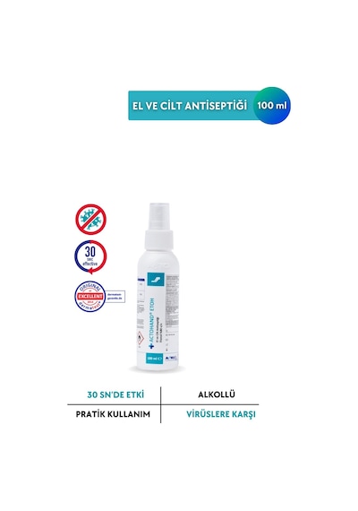 Actohand Etoh 100 Ml El Ve Cilt Antiseptiği - Etanol 80 % V/v