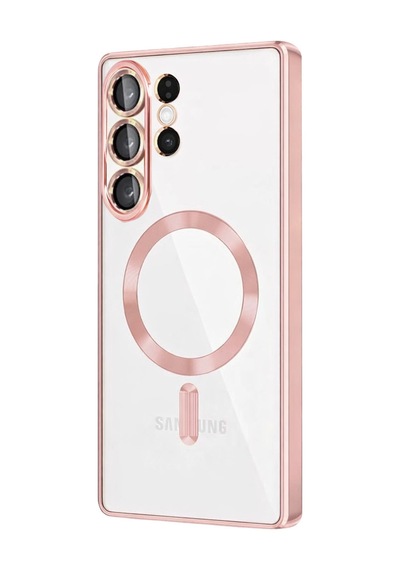 Samsung Galaxy  Uyumlu,  S26 Ultra Kross Magneticsafe Kapak - Rose